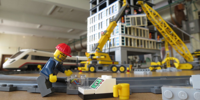 Lego Engineer Figure