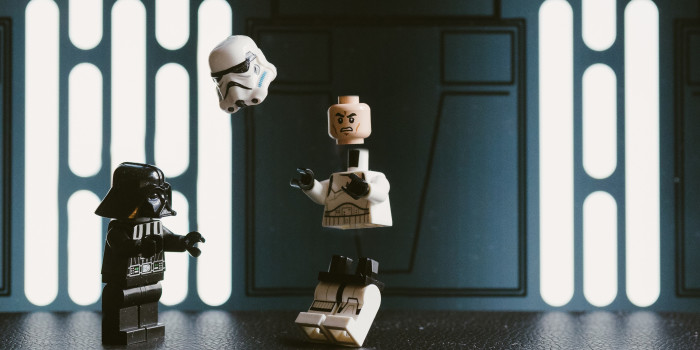 Vader lego figure
